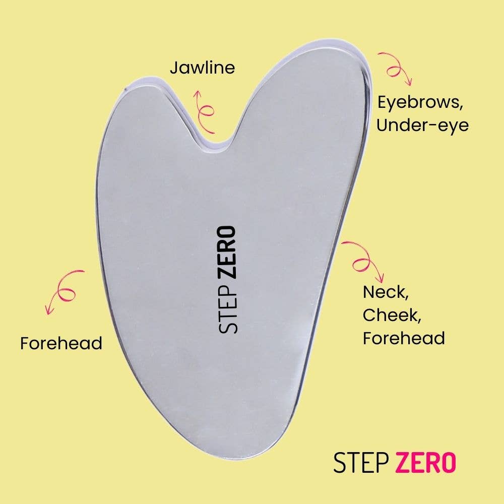 Gua Sha Facial Massage Tool | Stainless Steel Zero Waste
