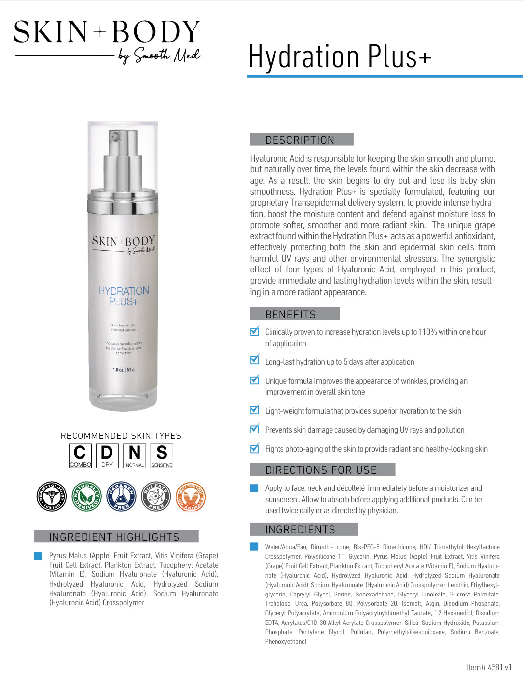 Hydration Plus+