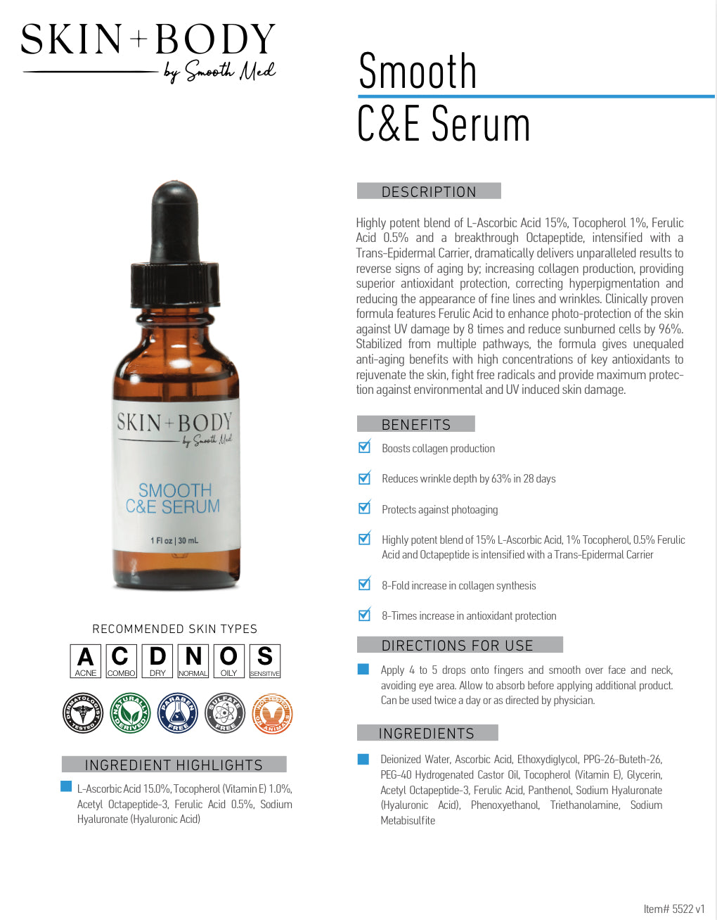 Smooth C&E Serum